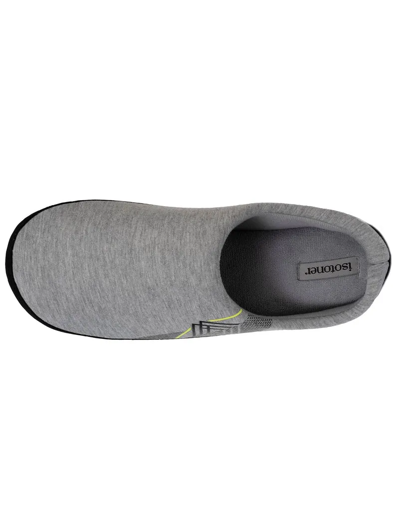 Chaussons mules Homme jersey Gris foncé