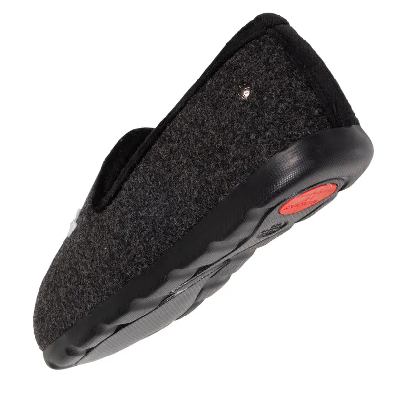 Chausson slippers Femme Gris dessin