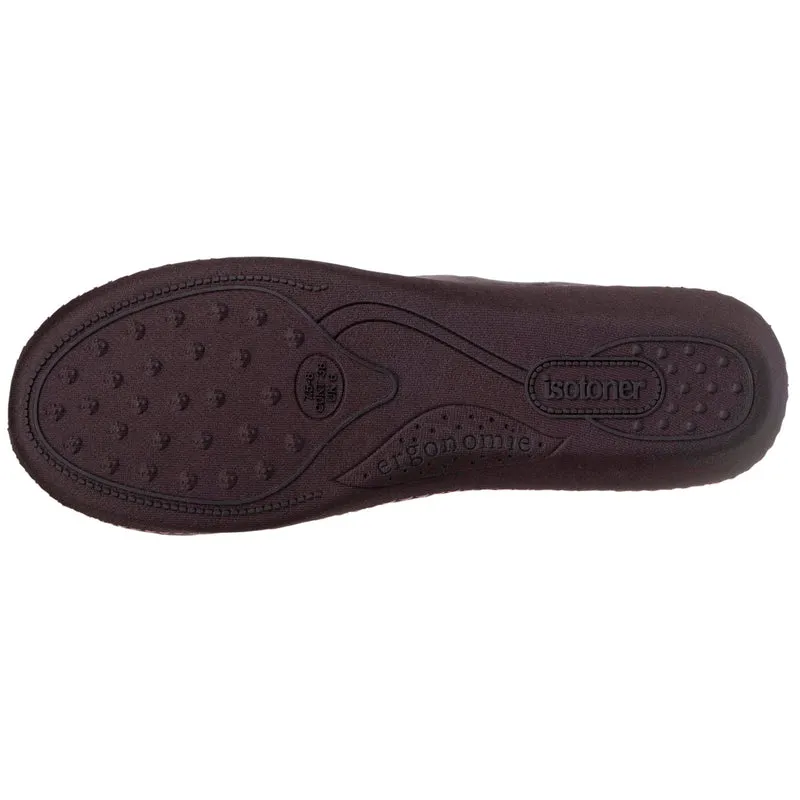 Chaussons mules talon Femme Gris foncé rose