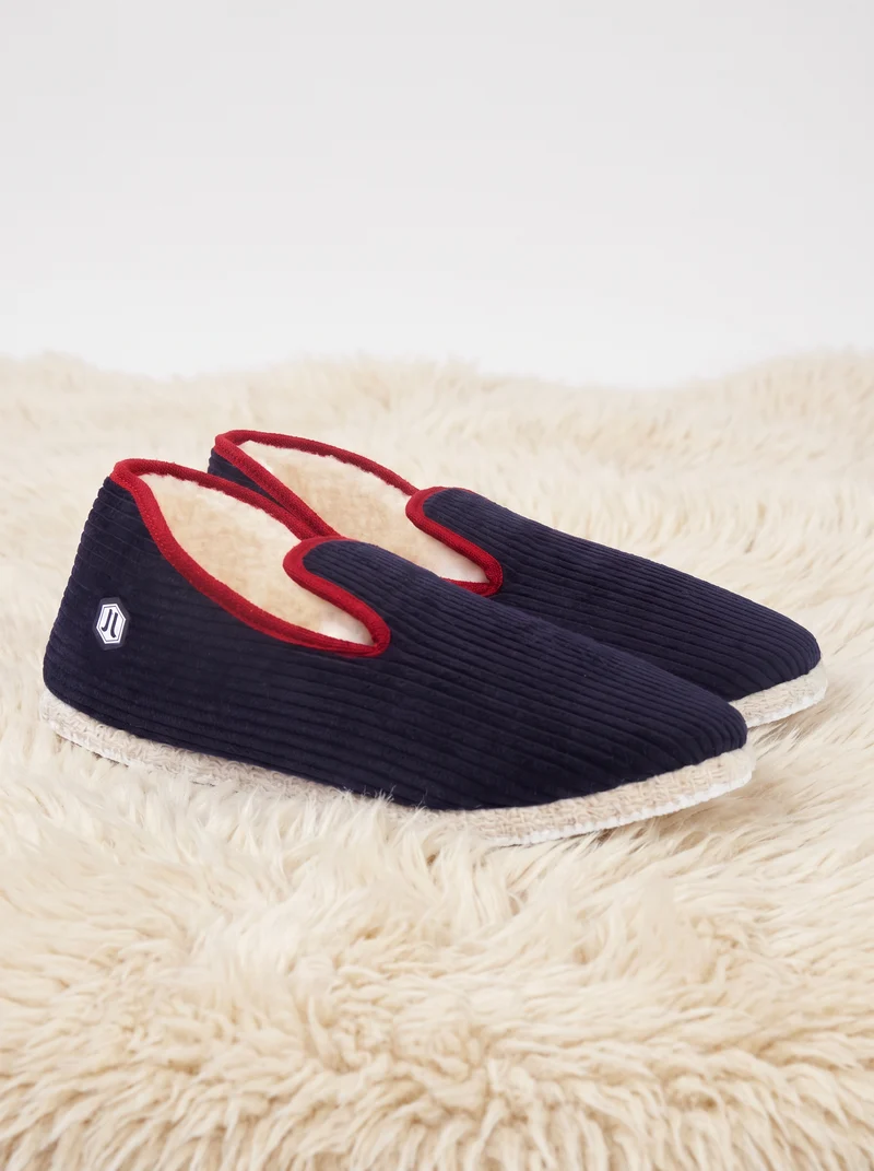 Charentaises tradition bleu rouge