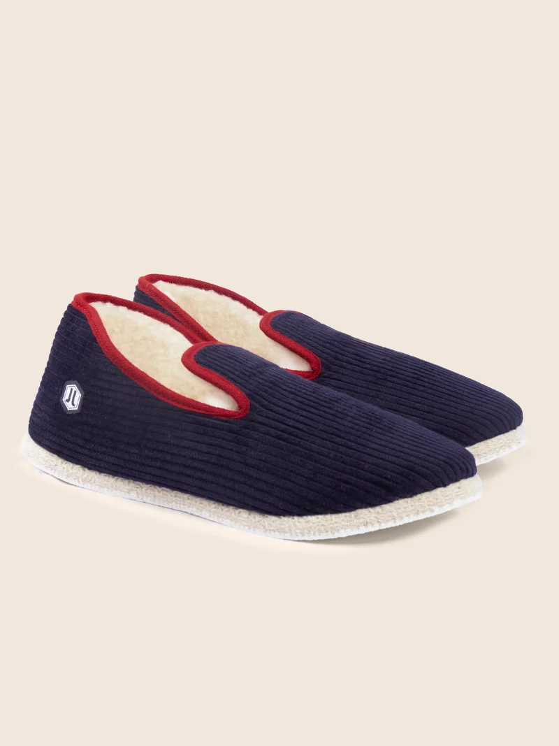 Charentaises tradition bleu rouge