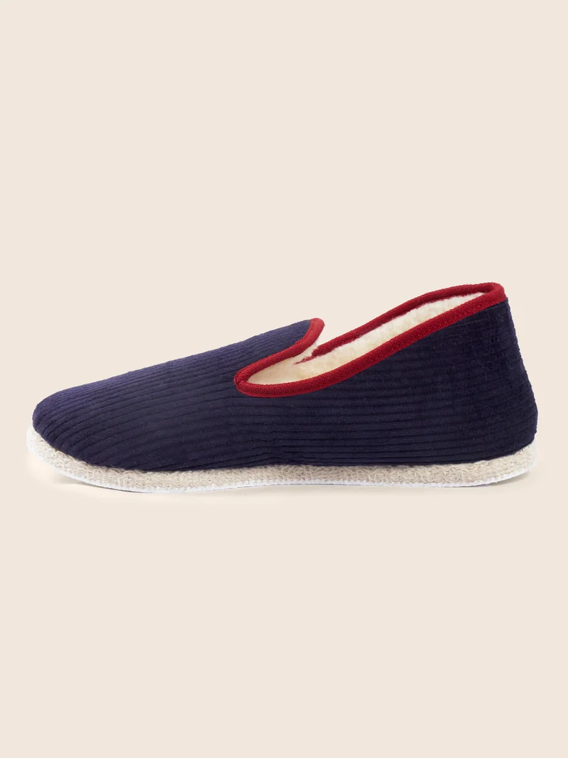 Charentaises tradition bleu rouge