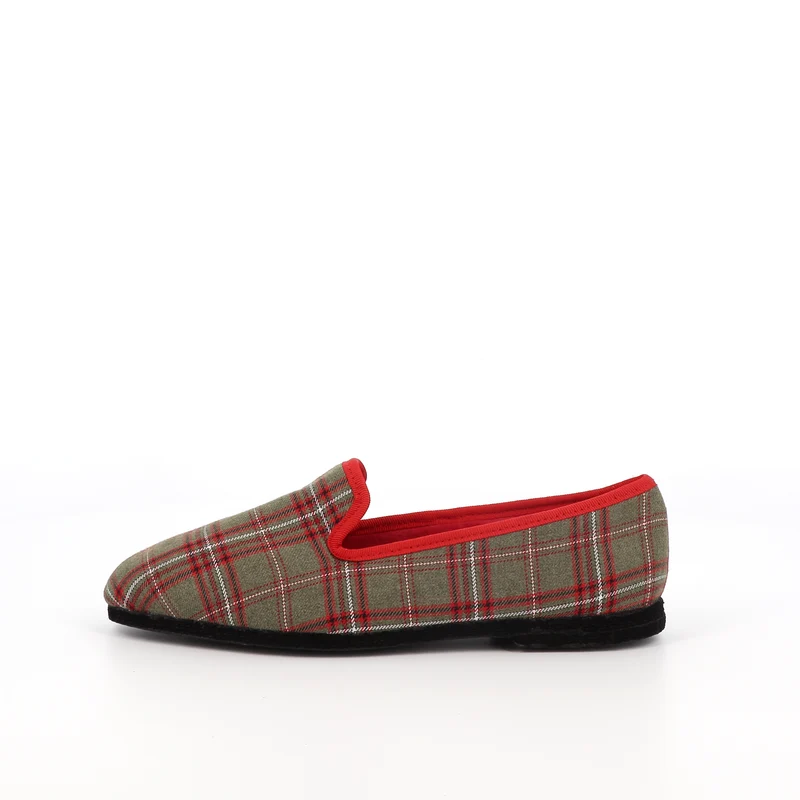 Chausson JO Ecossais Vert