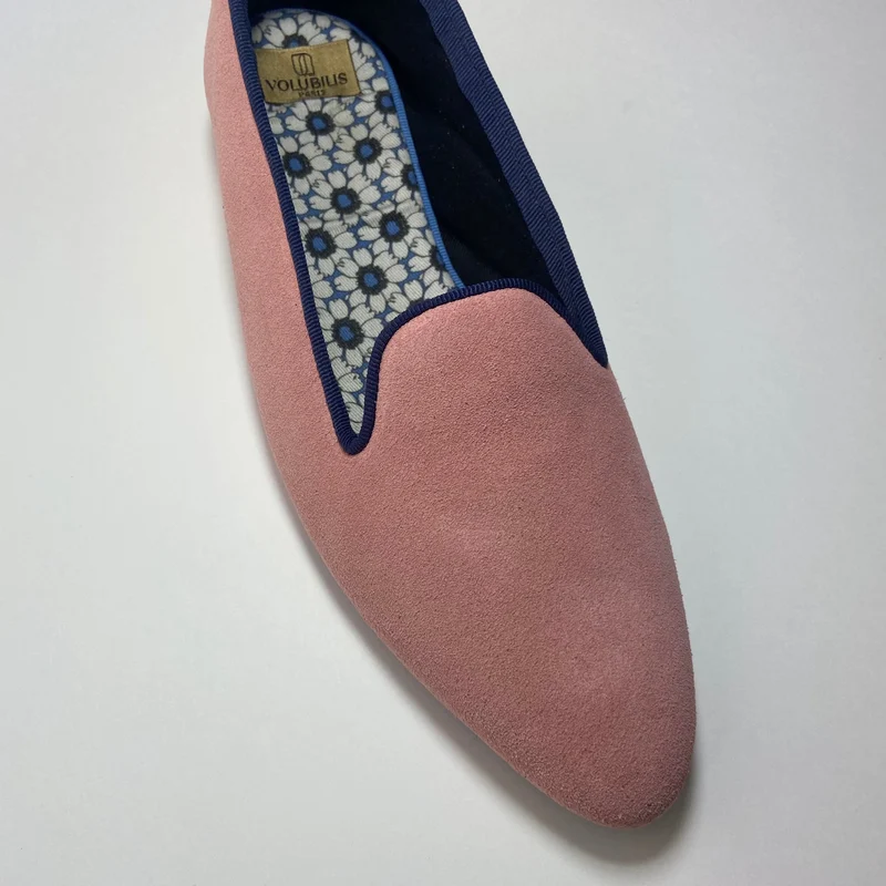 Slippers PIA Cuir Rose