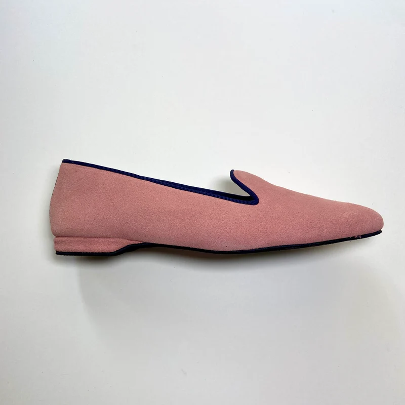 Slippers PIA Cuir Rose