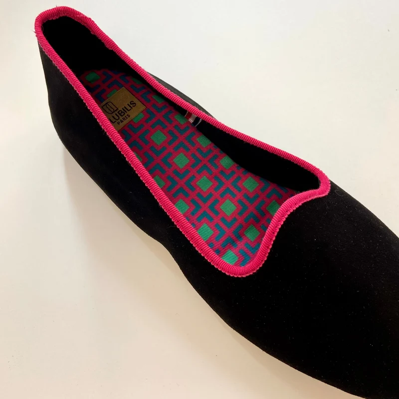 Chausson cuir LIV Cour Carrée