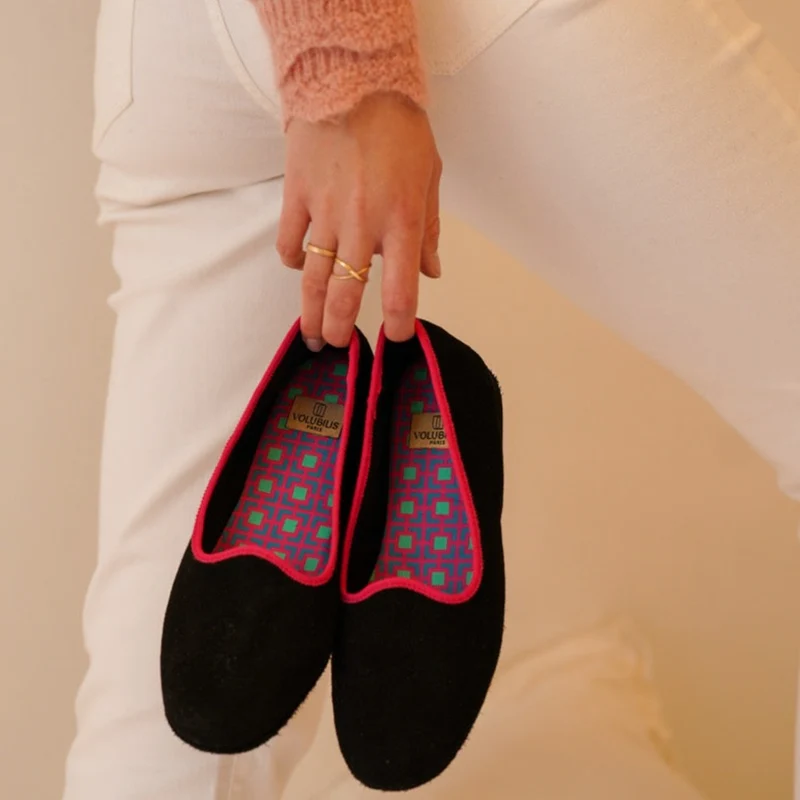 Chausson cuir LIV Cour Carrée