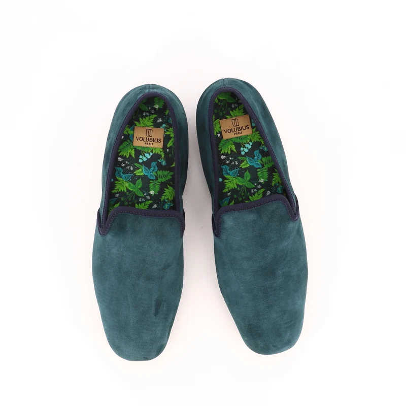 Chausson cuir NOA Forêt d'Émeraude