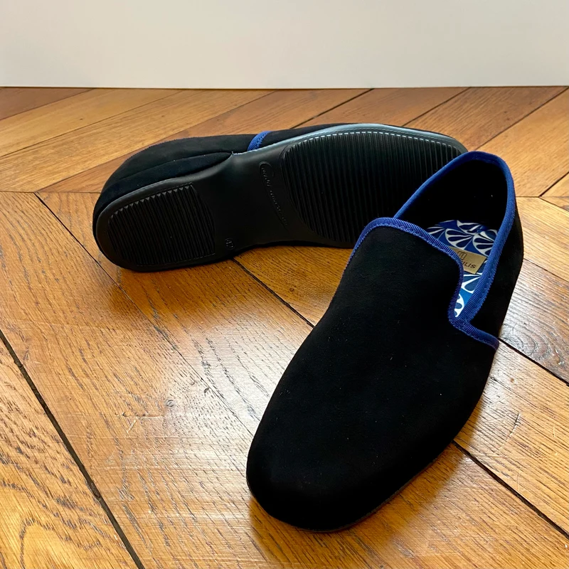 Chausson cuir NOA French Riviera