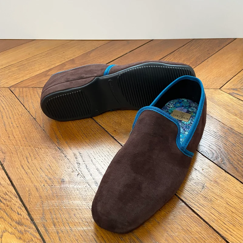 Chausson cuir NOA Jardin d'Hiver