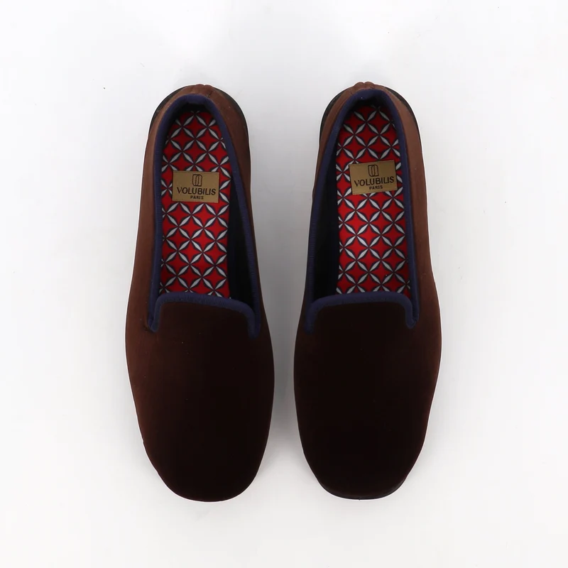 Chausson LEO - Velours Moka