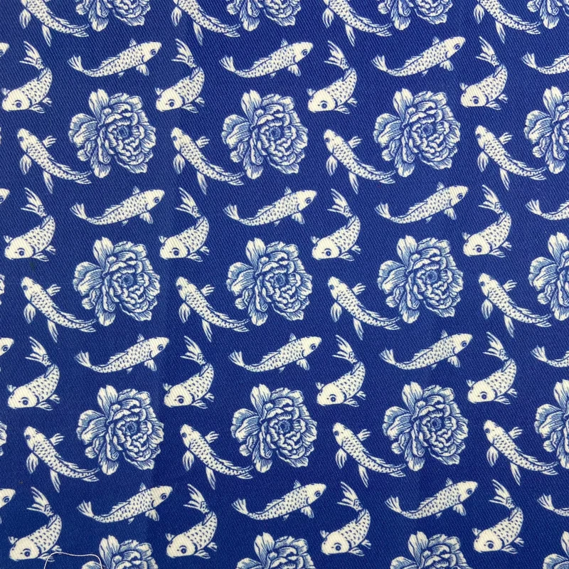 Chausson LEO - Velours Bleu