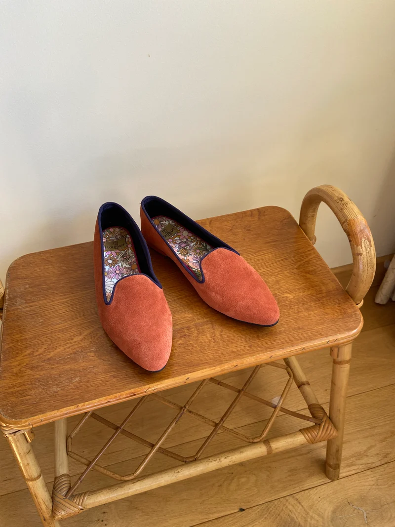 Slippers PIA Cuir Fauve