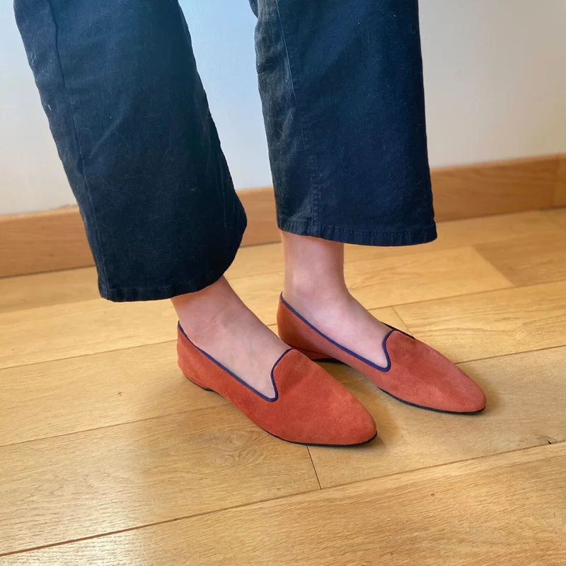 Slippers PIA Cuir Fauve