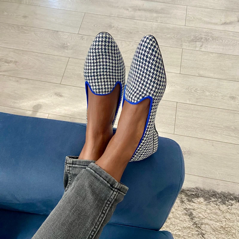 Slippers PIA Pied-de-Poule
