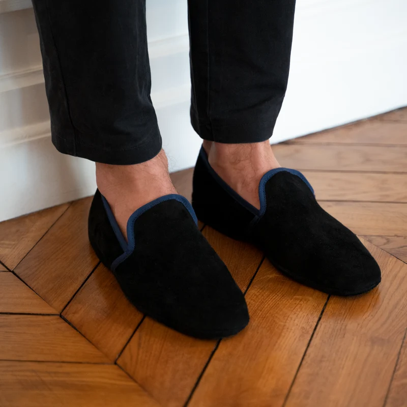 Chausson cuir EDEN French Riviera