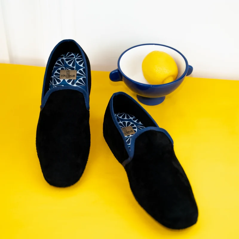 Chausson cuir EDEN French Riviera