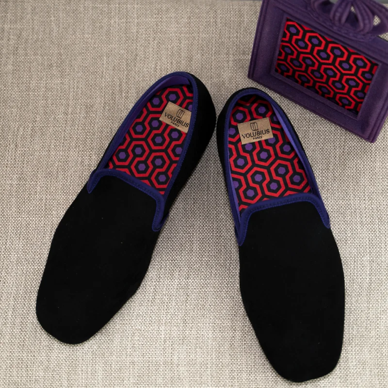 Chausson cuir EDEN Ultra Violet