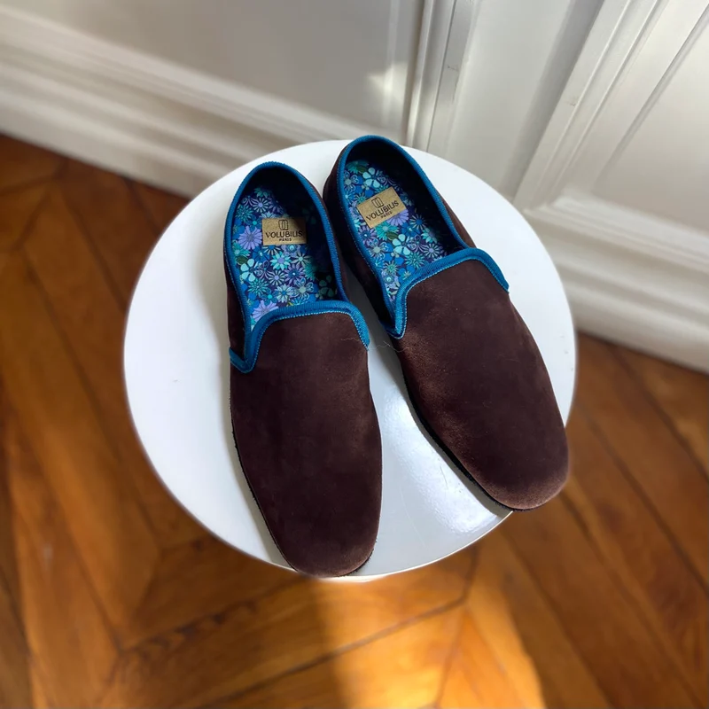 Chausson cuir EDEN Jardin d'Hiver