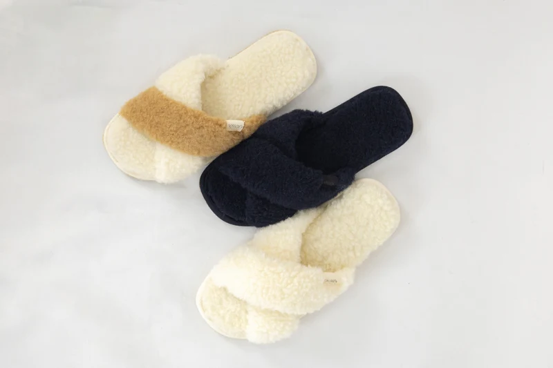Yvette Fluffy Navy
