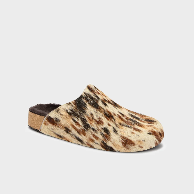 LUNA CLOG PLAIN FUR