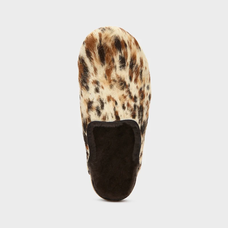 LUNA CLOG PLAIN FUR