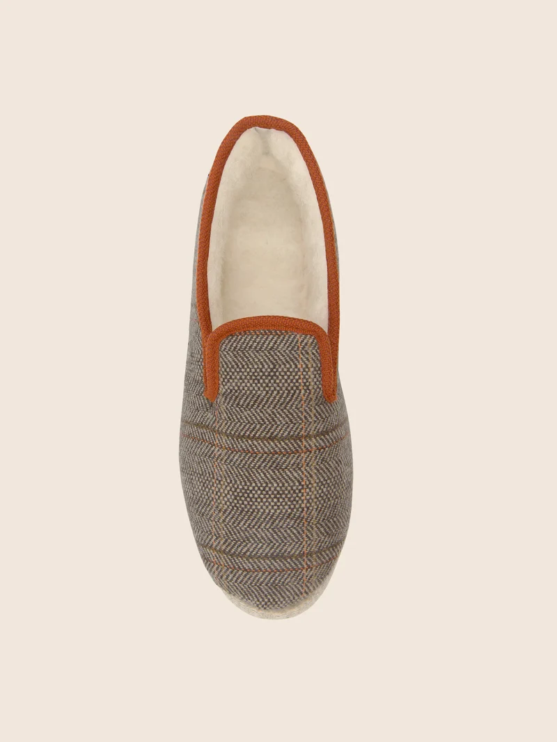Charentaises tradition marron