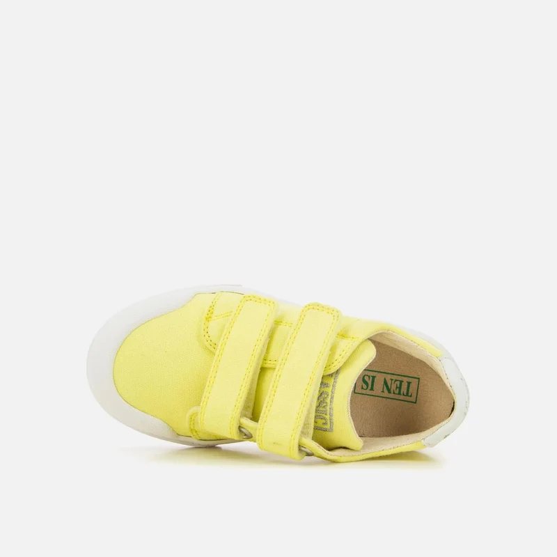 TEN V2 W - CANVAS - JAUNE LIME