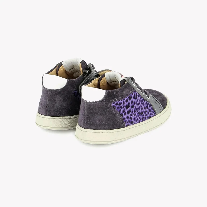 MOUSSE ZIP TOP - VELOURS - CLEMATIS-LEO