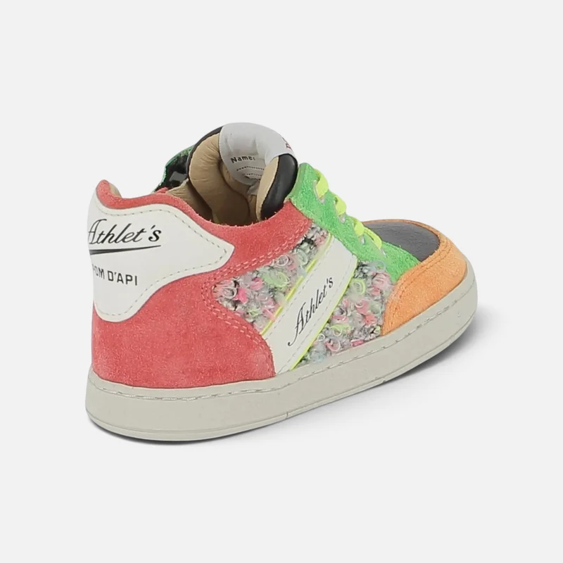 MOUSSE RACING - PUR NAPPA-BOUCL - NOIR-MULTI FLUO