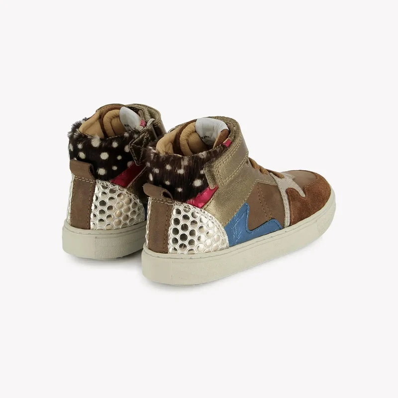 SWAG EASY STRAP - NAPPA-LAMINATO - BROWN-MULTI
