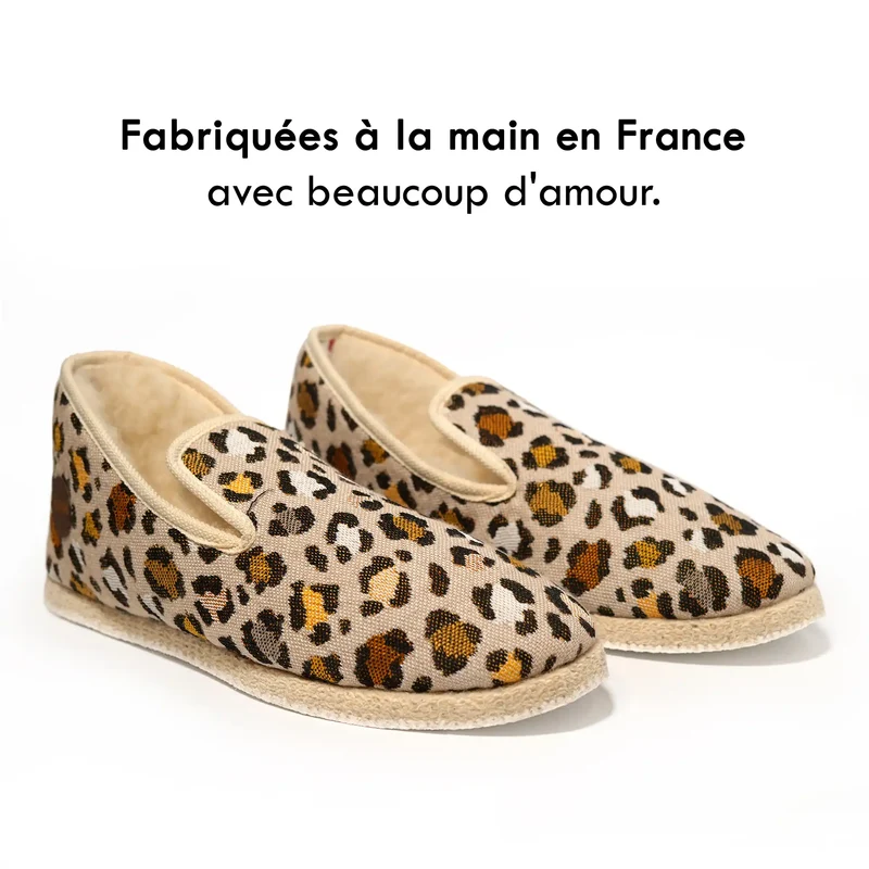 Charentaises Élégance Fauve 🇫🇷