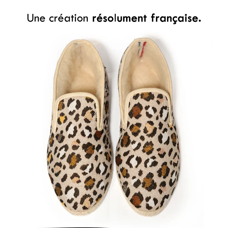 Charentaises Élégance Fauve 🇫🇷