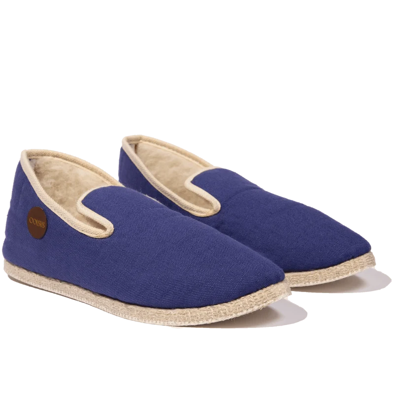 Charentaises Lin Bleu Céleste 🇫🇷