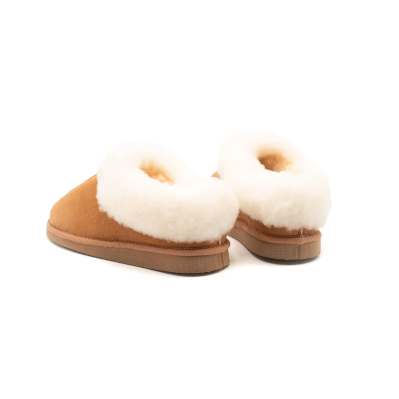 Chaussons en peau de mouton Milo