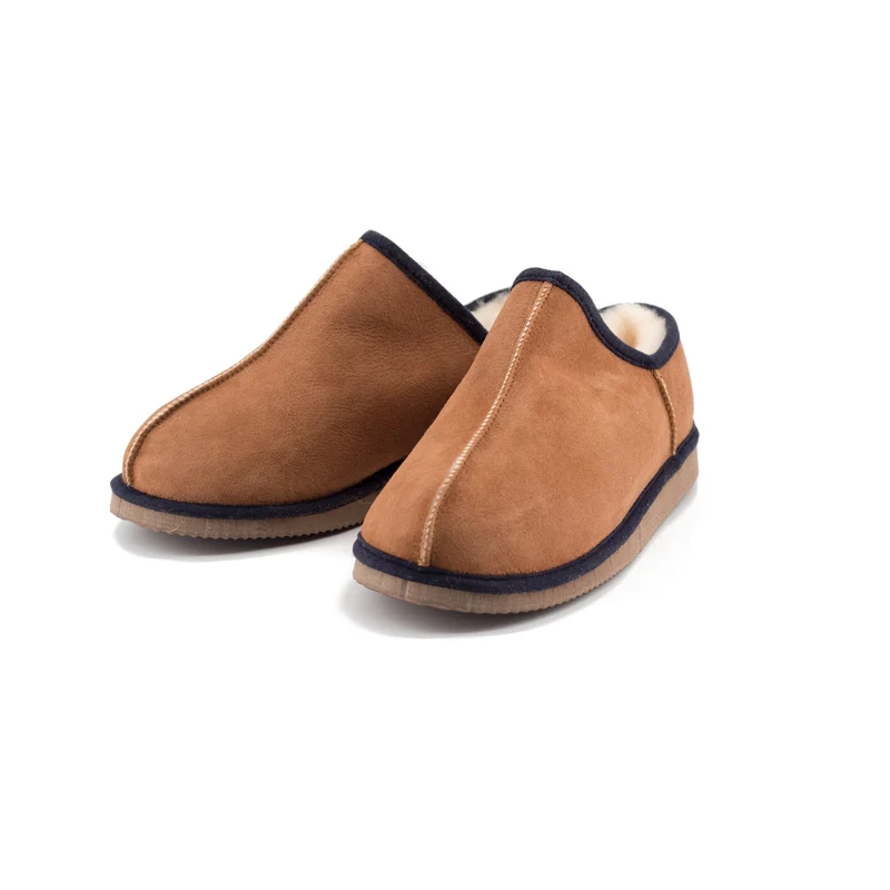 Sabot fourrés en laine peau de mouton