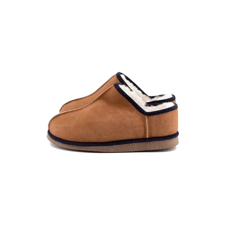 Sabot fourrés en laine peau de mouton