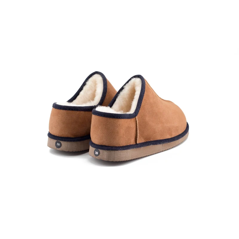 Sabot fourrés en laine peau de mouton