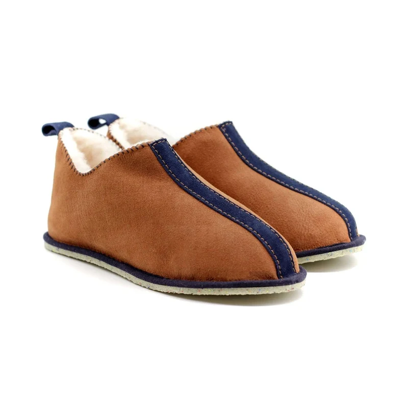 Chaussons en peau de mouton Recyclés Matéo