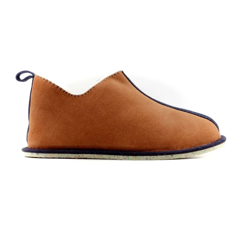 Chaussons en peau de mouton Recyclés Matéo