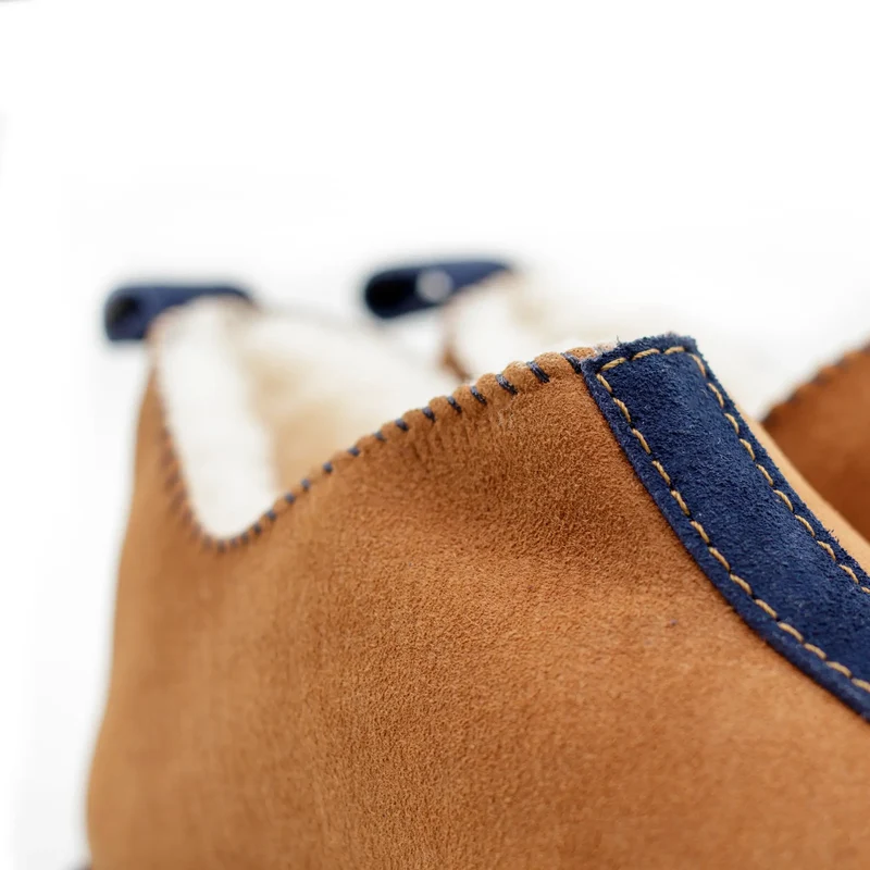 Chaussons en peau de mouton Recyclés Matéo