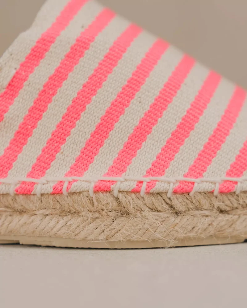 espadrille rayée