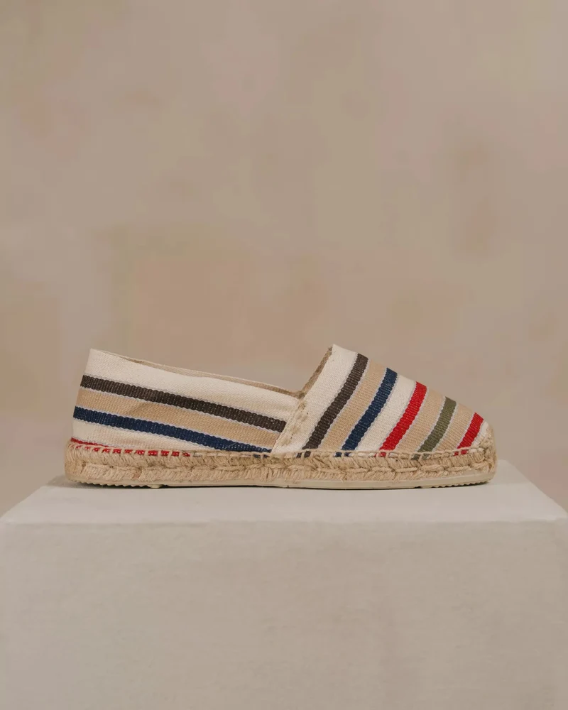 espadrille rayée