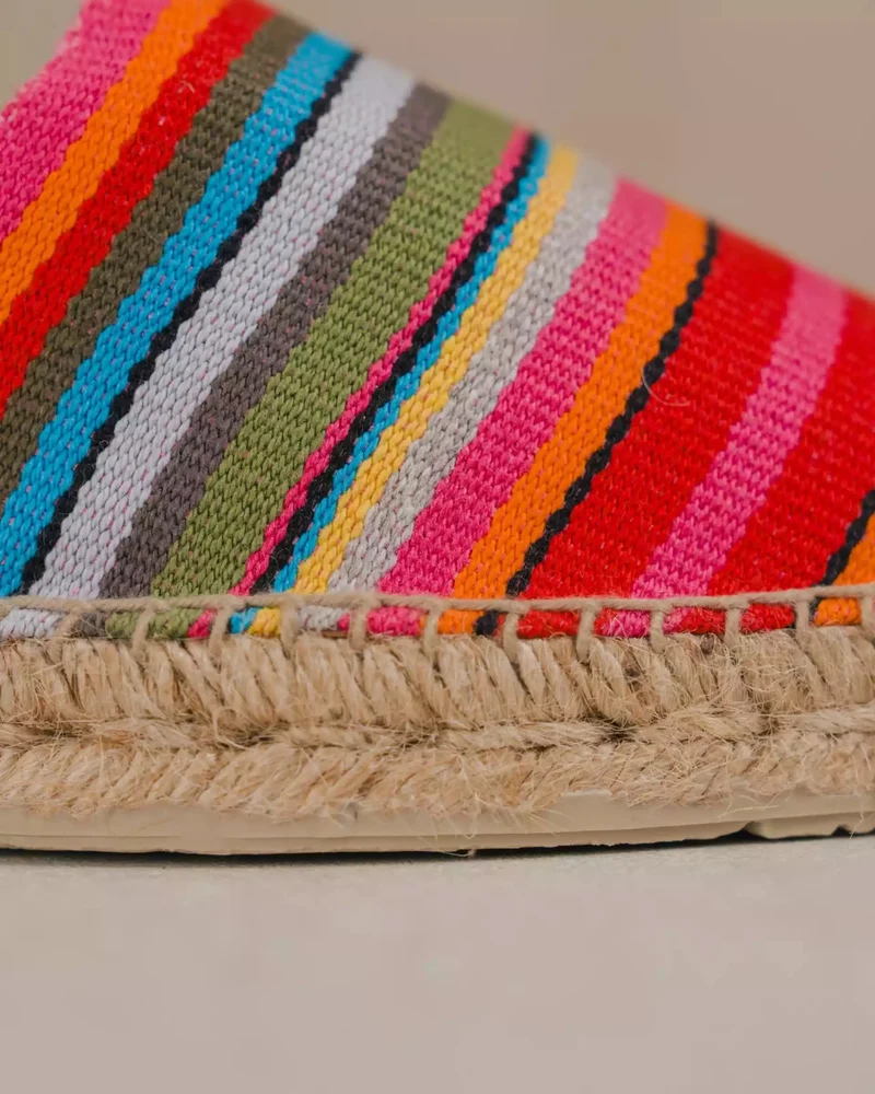 espadrille rayée