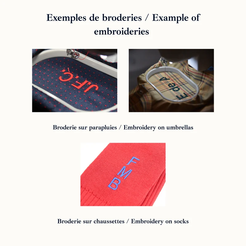 Broderie - Personnalisation chaussettes