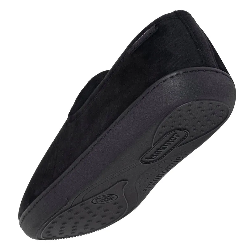 Chaussons Charentaises Homme Noir/Gris