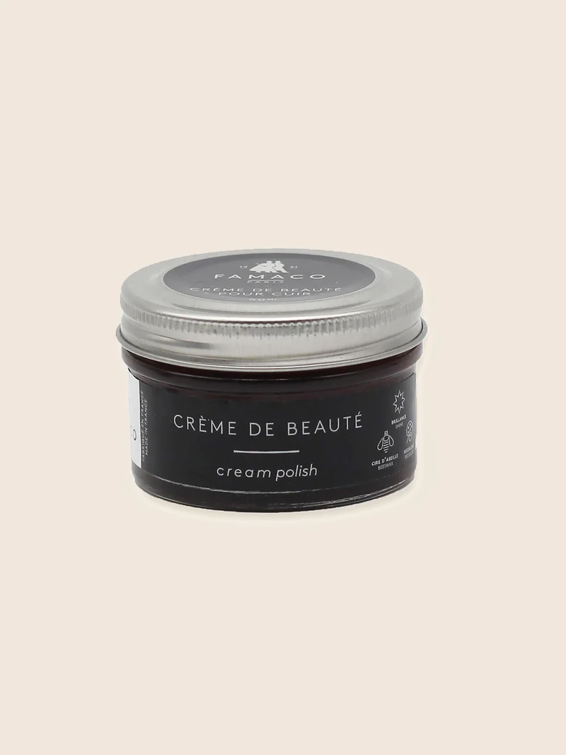 Cirage cuir marron