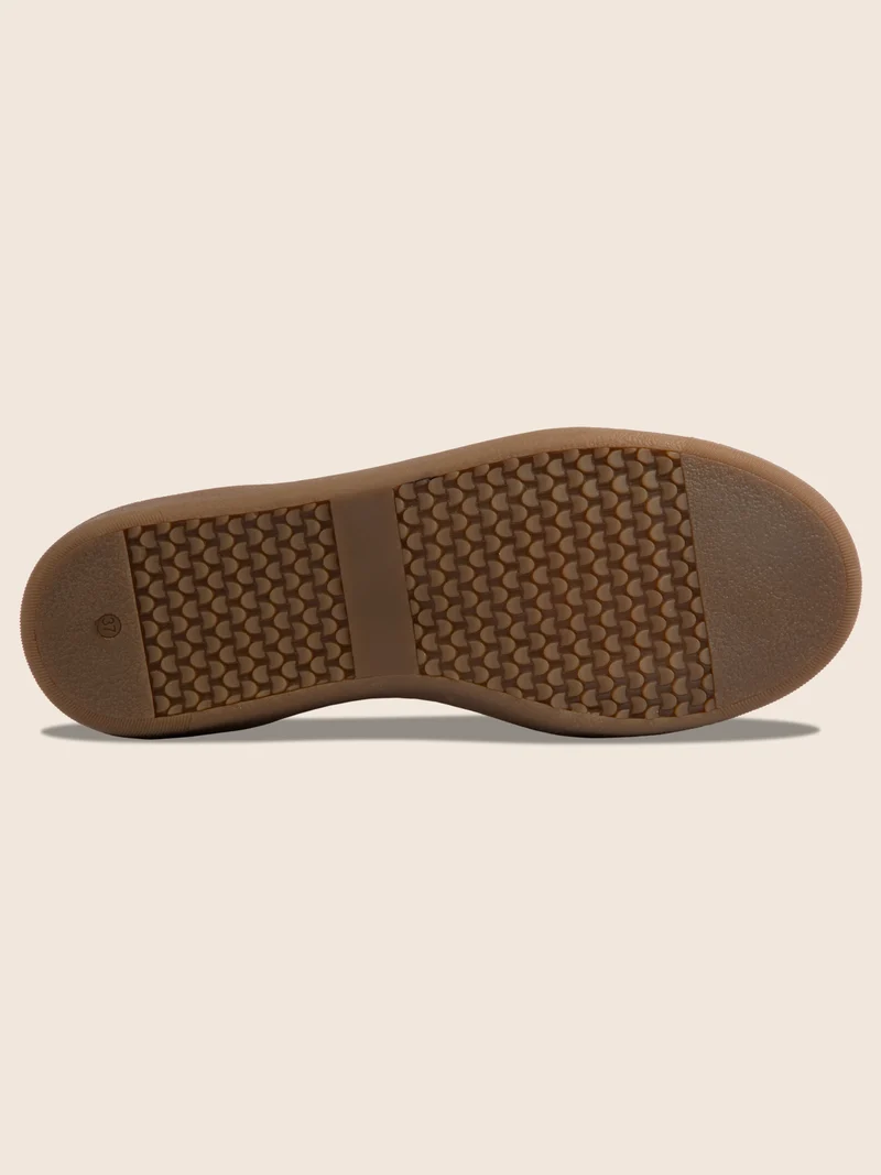 Tennis lacet cuir blanc gris