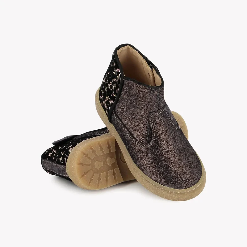 TRIX BACK - VELOURS RAME-GL - UNIVERSE-LEO NOIR
