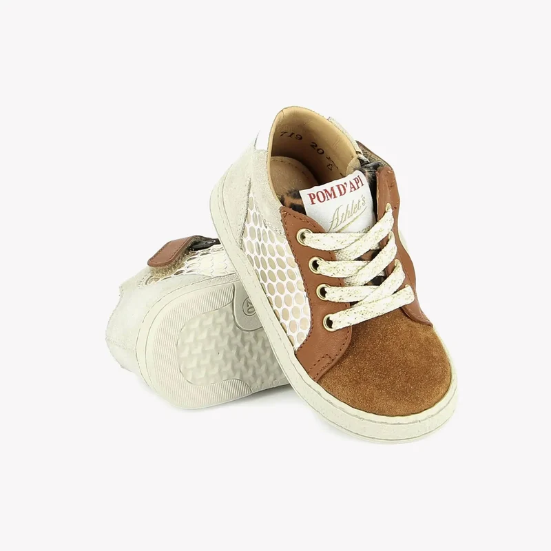 MOUSSE ZIP TOP - NAPPA-HAIRY - CARAMEL-LEO